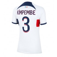 Paris Saint-Germain Presnel Kimpembe #3 Bortatröja Kvinnor 2023-24 Korta ärmar